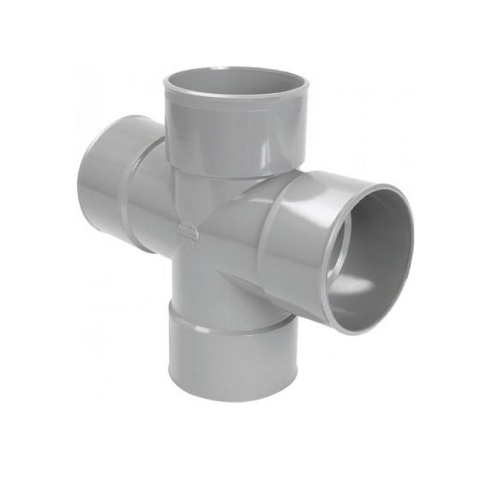 RANGE V - PVC Cross Ø 100mm