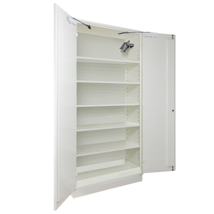 Safety cabinets for Li-ion batteries