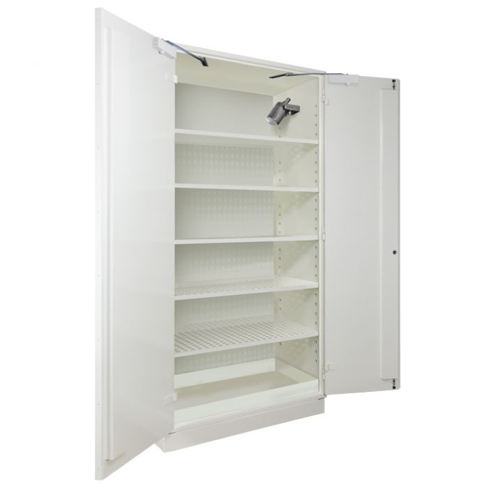 Safety cabinets for Li-ion batteries