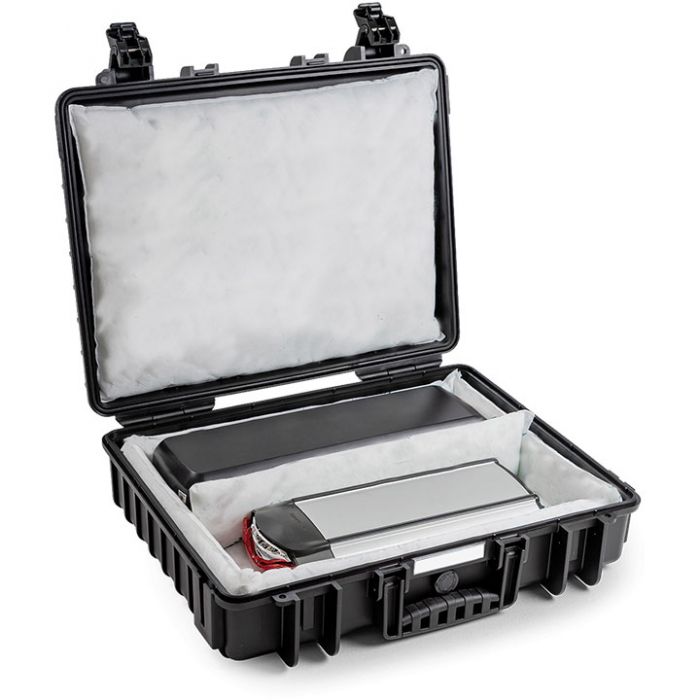 Transport bag for lithium batteries