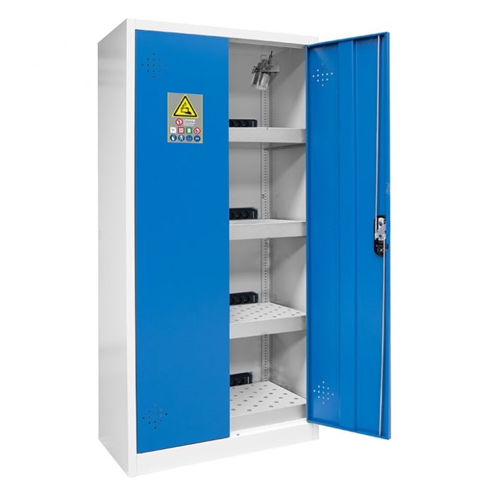 High cabinet with 2 doors