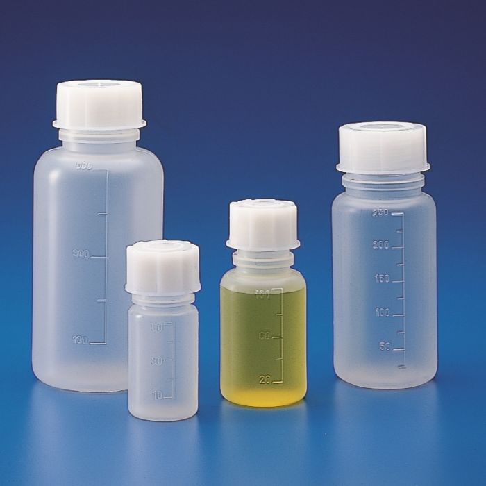 Graduated wide neck bottles - PP