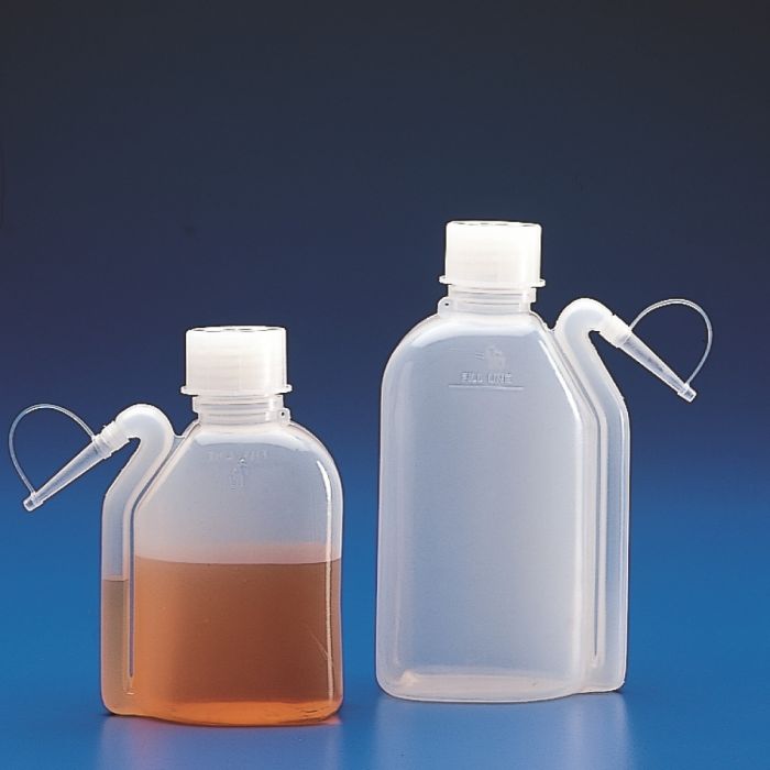 Integral wash bottles - PE