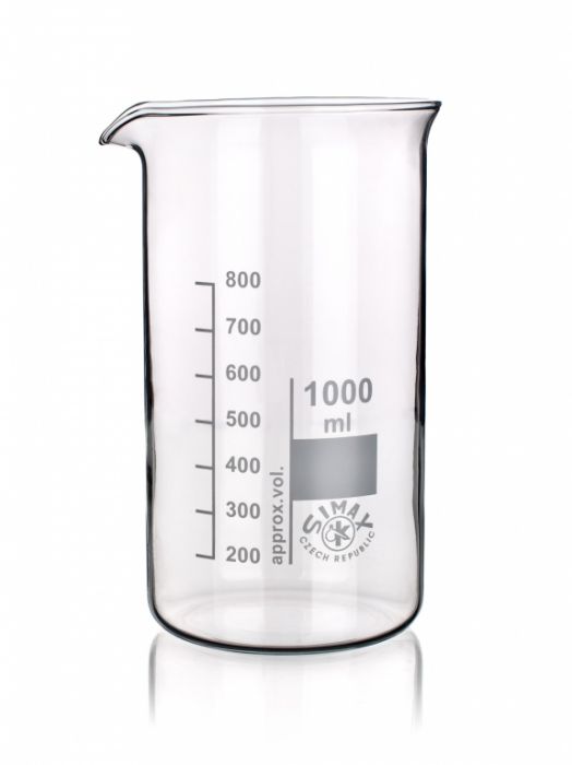 Beakers tall form with spout