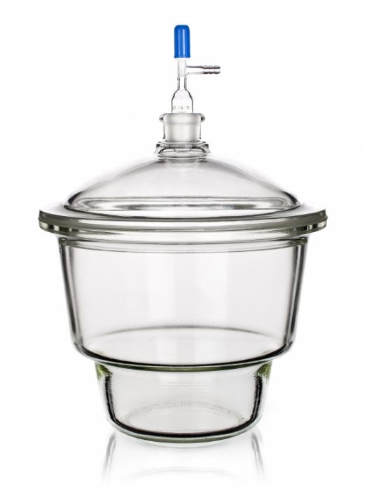 Desiccators with NZ 24/29 and valve