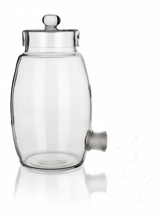 Irrigator barrel shaped with knob