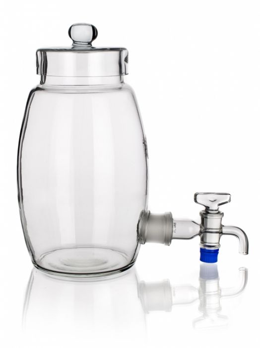 Irrigator barrel shaped