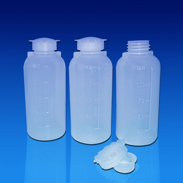 Graduated narrow neck bottles series 300 - PE body