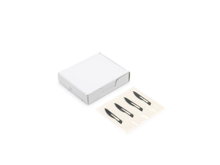 no 24 non-sterile carbon steel scalpel blade single pack