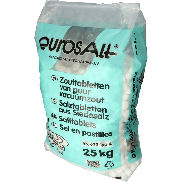 Eurosalt salt tablets for water softeners sack of 25kg