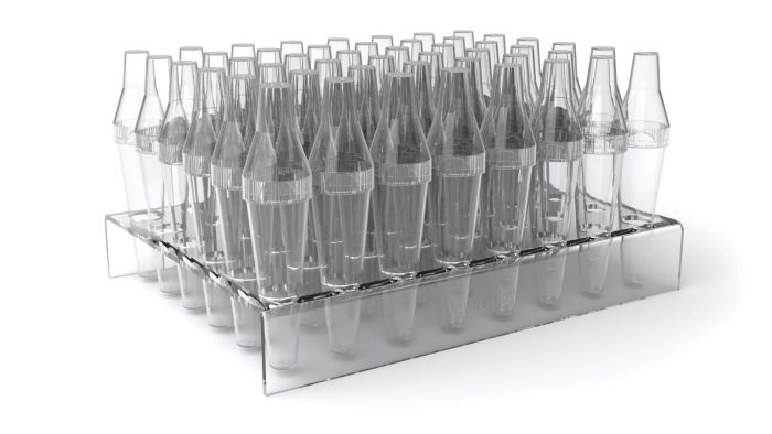 Tray for conical tubes
