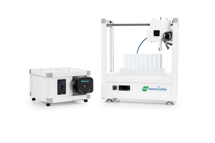 Custom 4 nozzle semi automatic dispensing system for tubes