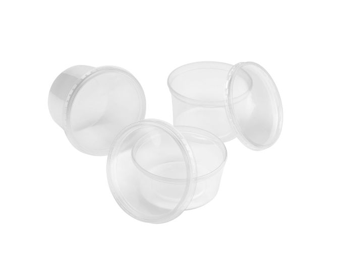 sterile plastic cup with lids for plant tissue culture