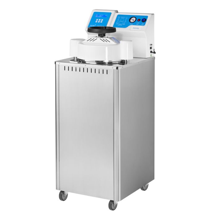 semiautomatic vertical autoclave for laboratories