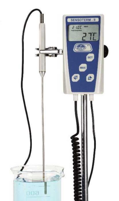 Electronic contact thermometer “Sensoterm ll” - full setup