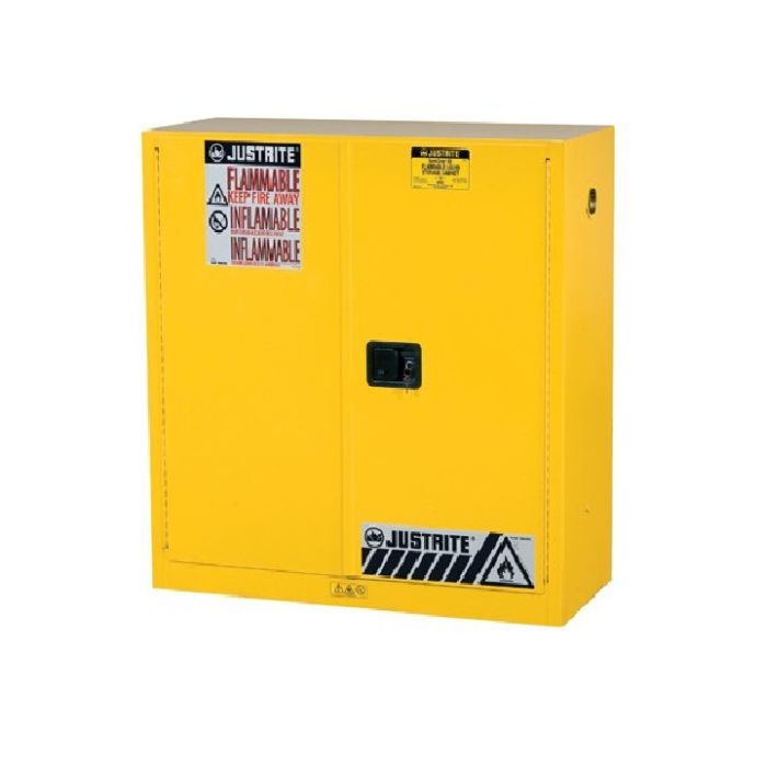 RANGE 2 - Safety storage Cabinet for Flammable products - 113 L - Self-closing doors