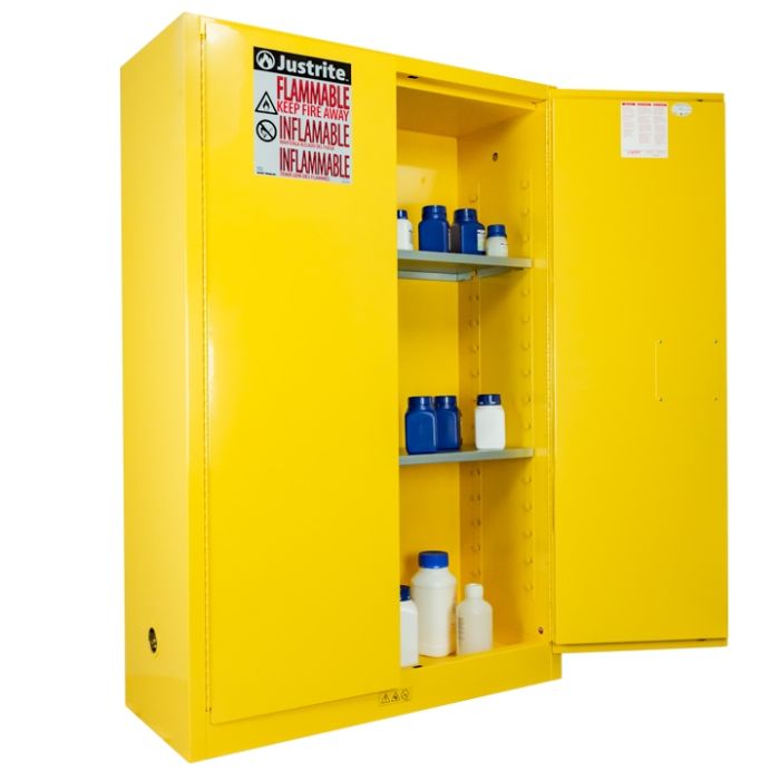 RANGE 2 - Safety storage Cabinet for Flammable products - 170 L - Manual doors