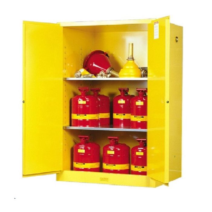 RANGE 2 - Safety storage Cabinet for Flammable products - 340 L - Self-closing doors