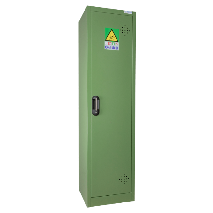 RANGE 16-E - Pesticide cabinet with one door