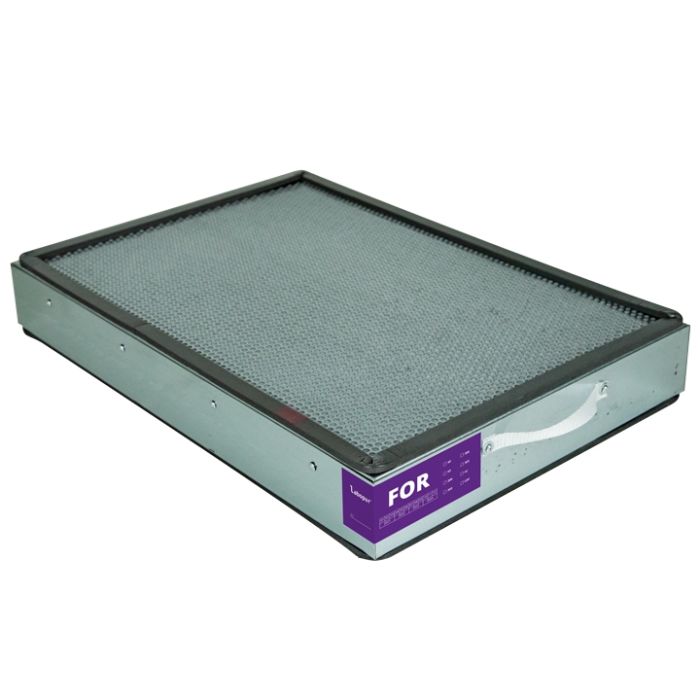 Active charcoal filter for formaldehyd vapors