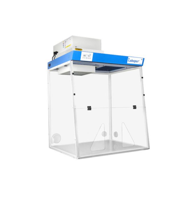 RANGE H - Fume hood LABOPUR® ref H09 + 1 Filtration Module + 2-Hand Passage
