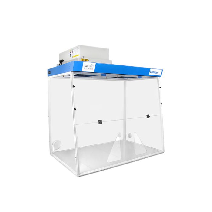 RANGE H - Fume hood LABOPUR® ref H12 + 1 Filtration Module + 2-Hand Passage