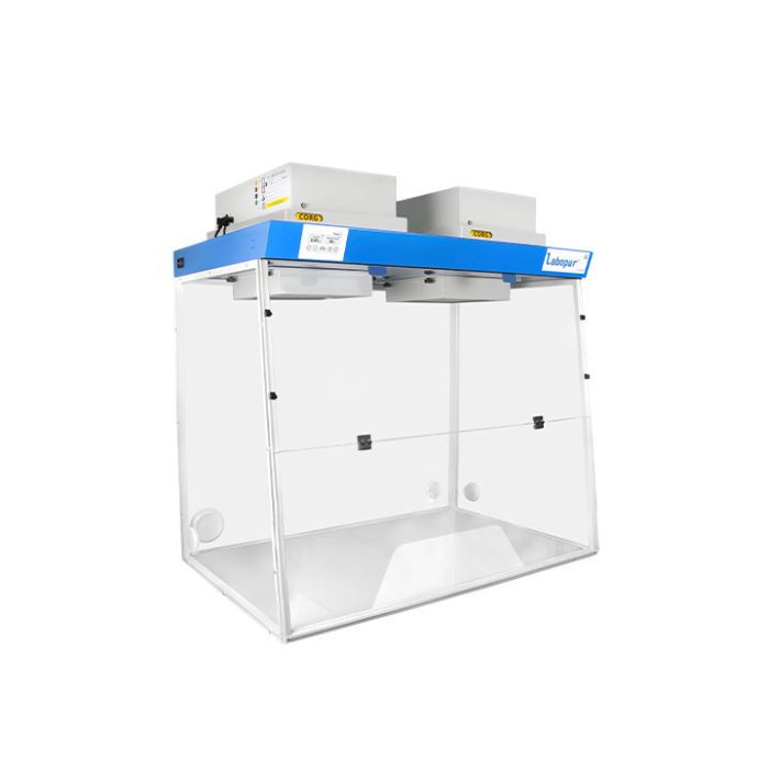 RANGE H - Fume hood LABOPUR® ref H12 + 2 Filtration Module + Trapeze Passage