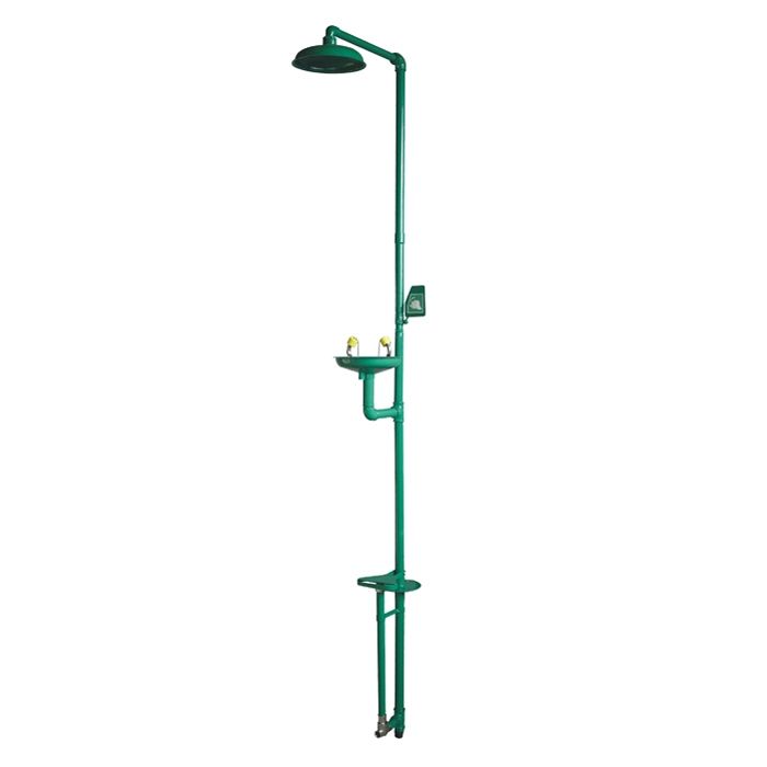 RANGE DL - Safety station-Uncongeable shower & eye-washer