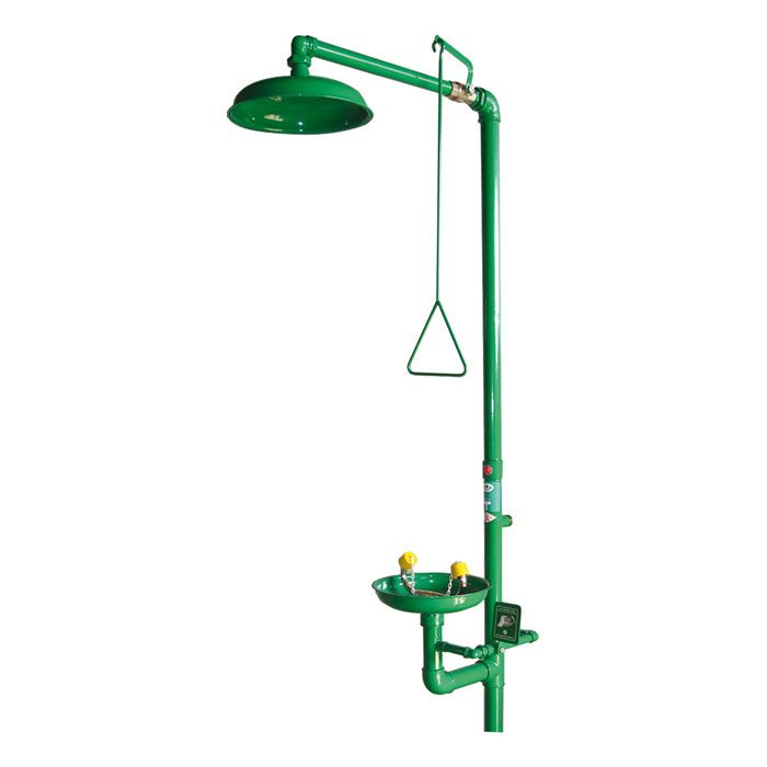 RANGE DL - Safety station pedestal mounted - double hand operating
