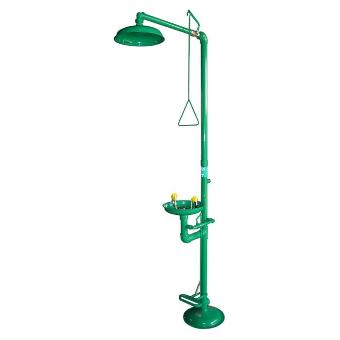 RANGE DL - Safety station pedestal mounted - double hand & foot operating