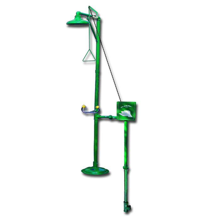 RANGE DL - Safety station pedestal mounted - hand operating