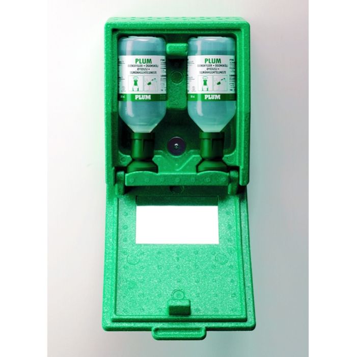 RANGE DL - Eye-wash closed station with 2 bottles 500ml
