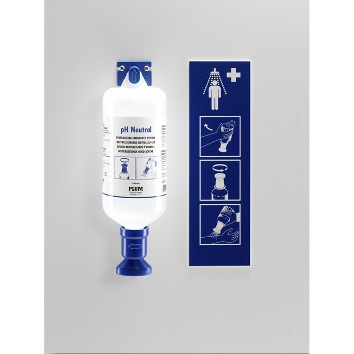 RANGE DL - Wall mounted body-wash station - 1 bottle of 1 L