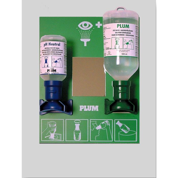 RANGE DL - Wall mounted body and eye-wash station 