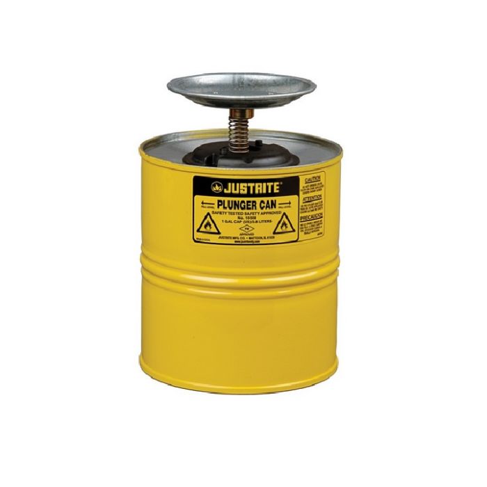RANGE J - 4 L - Terne plate plunger can