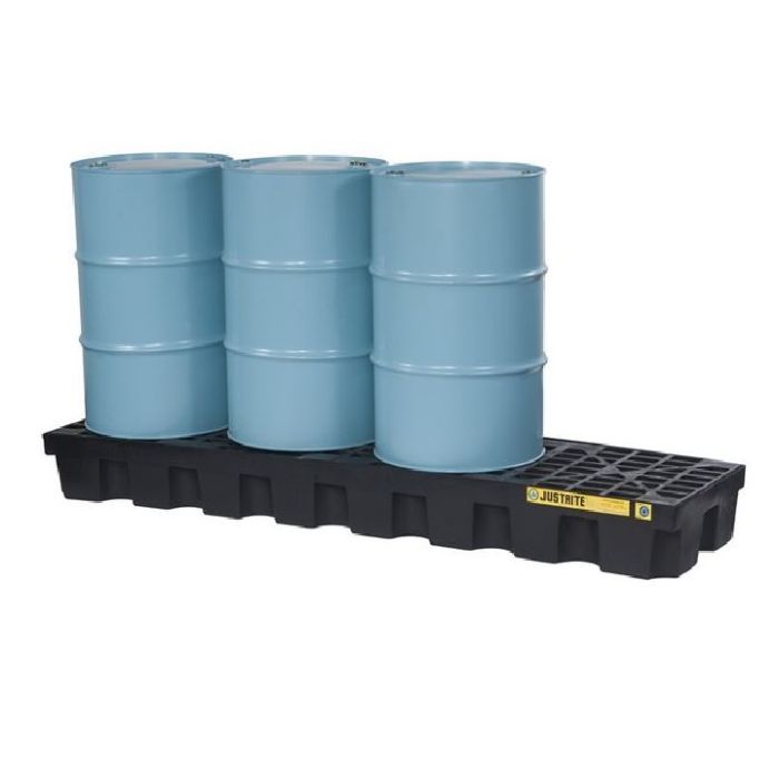 RANGE G - 4 drums in line retention pallet 
