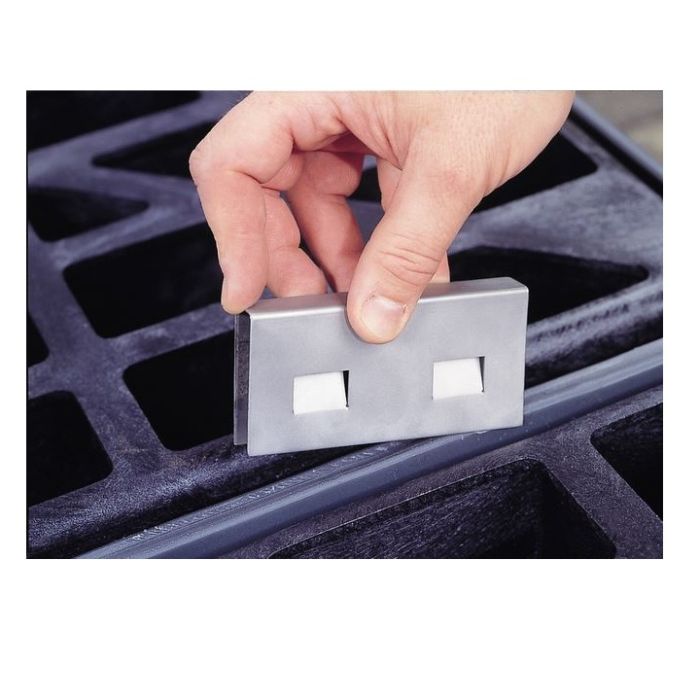 RANGE G - Joining clips (one pair - stainless steel)