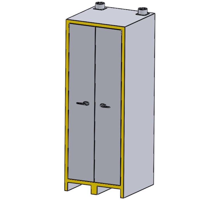Cabinet for 1x220L drum