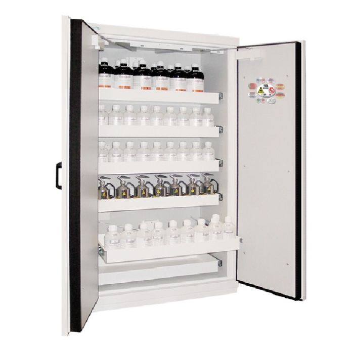 Fire-proof cabin 90min tall 2 doors equip w/5 drawers