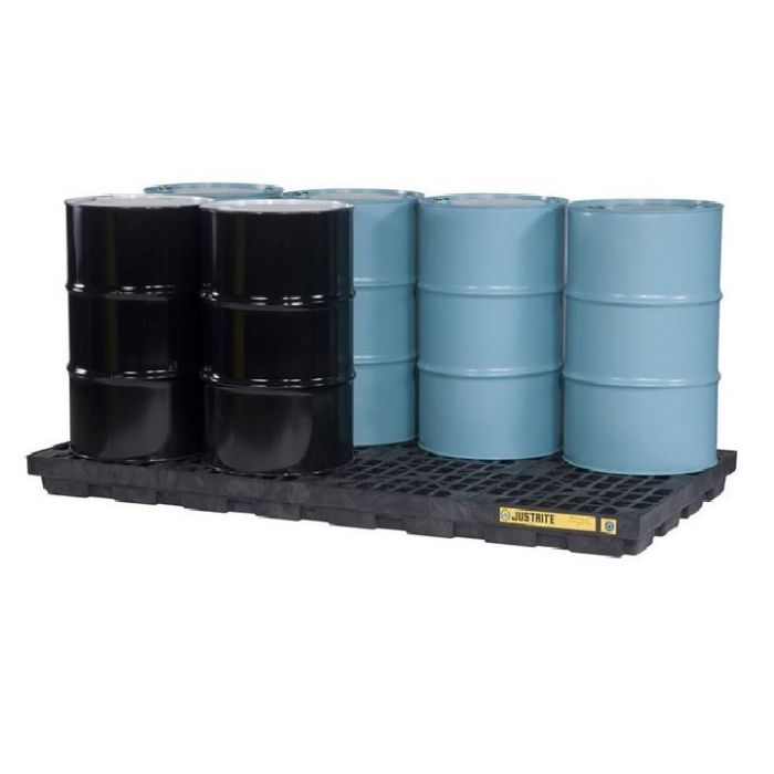 RANGE G - Hazmat accumulation center 8 drums