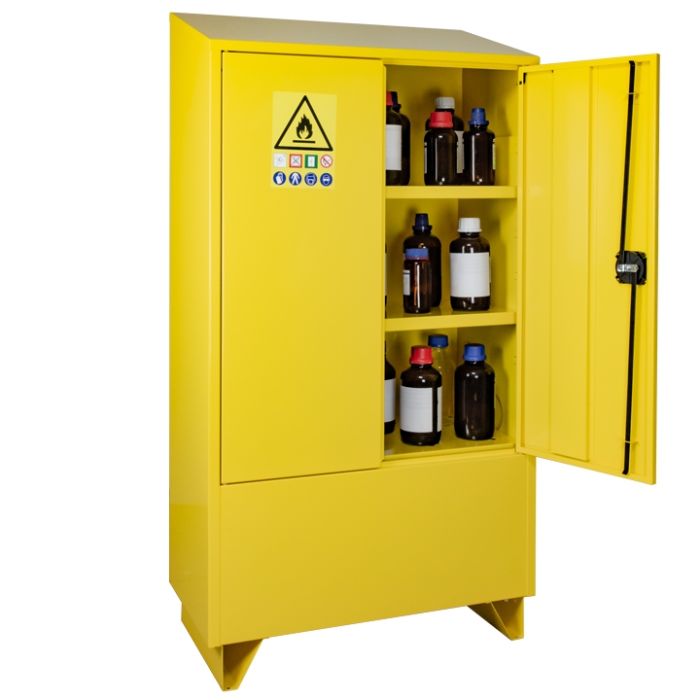 RANGE 1 - Safety cabinet with extinguisher - 100 L
