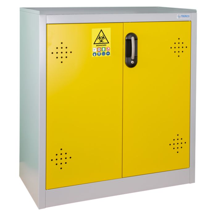 RANGE 14-E - 2 doors bench cabinet  for Waste from Health Care Activities with Infectious Risks ou infectious clinical wastes