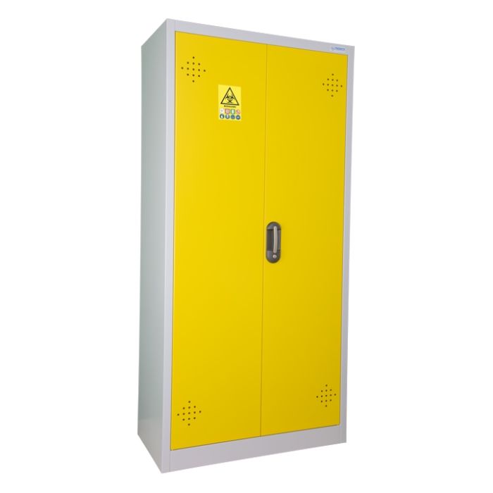RANGE 14-E - 2 doors high cabinet for Waste from Health Care Activities with Infectious Risks ou infectious clinical wastes