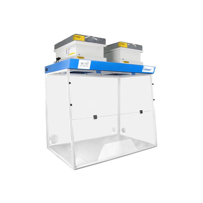 RANGE H - LABOPUR® - Ductless fume hood H12 + Trapeze working opening