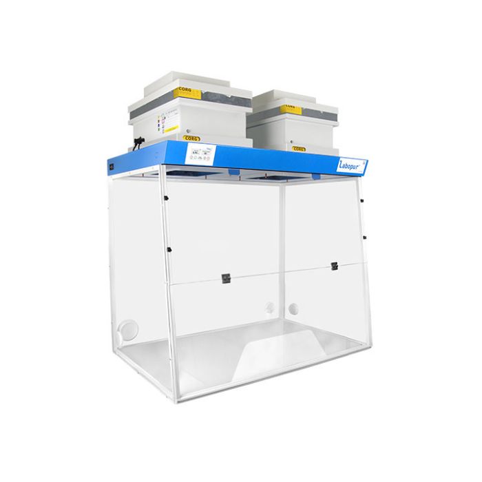 RANGE H - LABOPUR® - Ductless fume hood H12 + Trapeze working opening