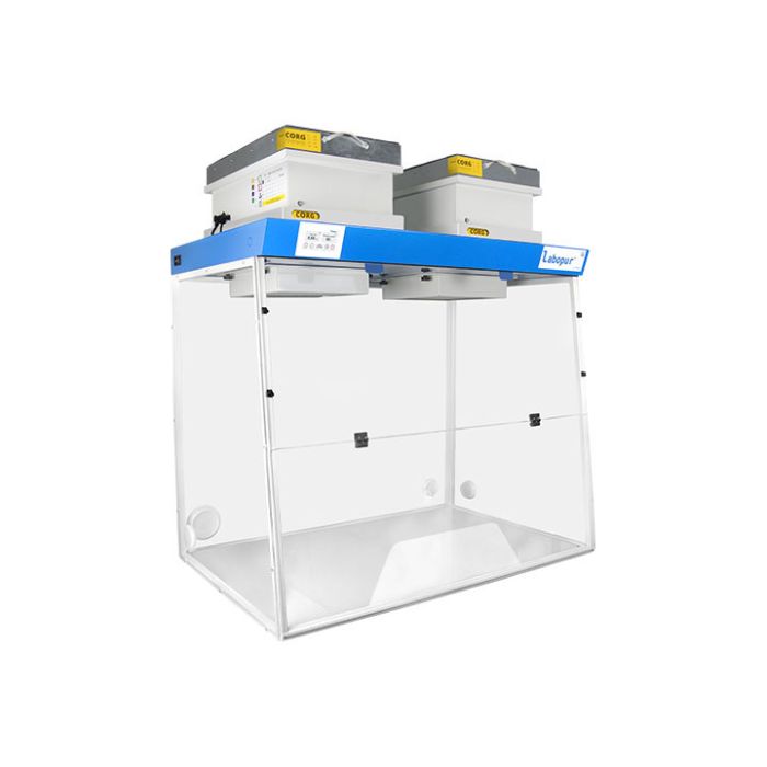 RANGE H - LABOPUR® - Ductless fume hood H12 + Trapeze working opening