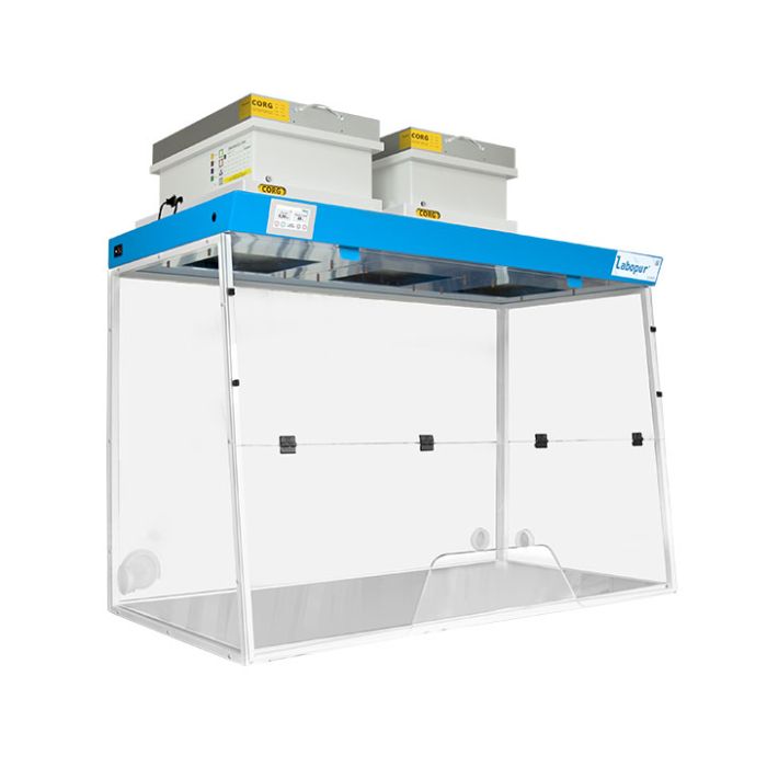 RANGE H - LABOPUR® - Ductless fume hood H15 + Trapeze working opening