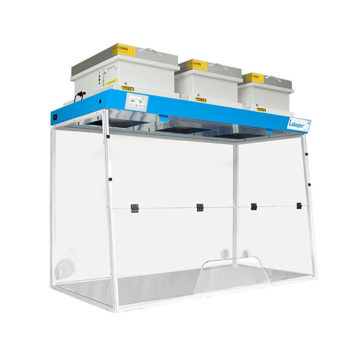 RANGE H - LABOPUR® - Ductless fume hood H15 + Trapeze working opening