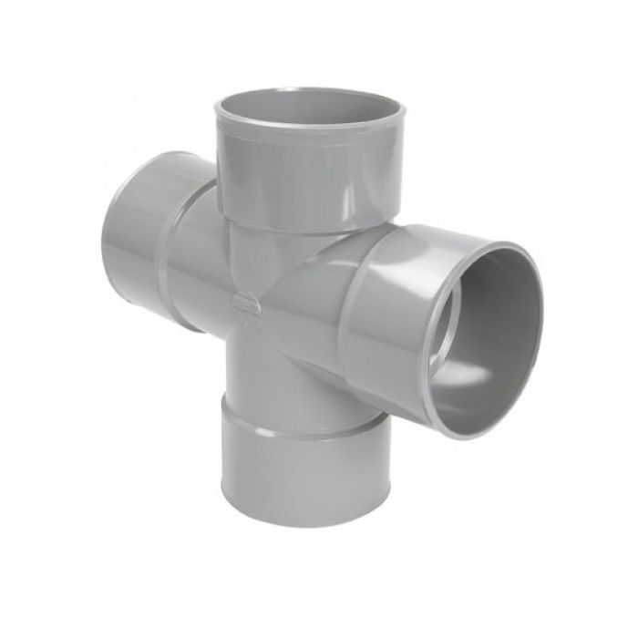 RANGE V - PVC Cross Ø 100mm