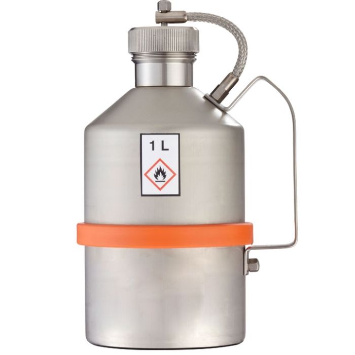 RANGE S - Safety-transportation-can 1l with screw cap 1¼" and flame trap - for UN transports